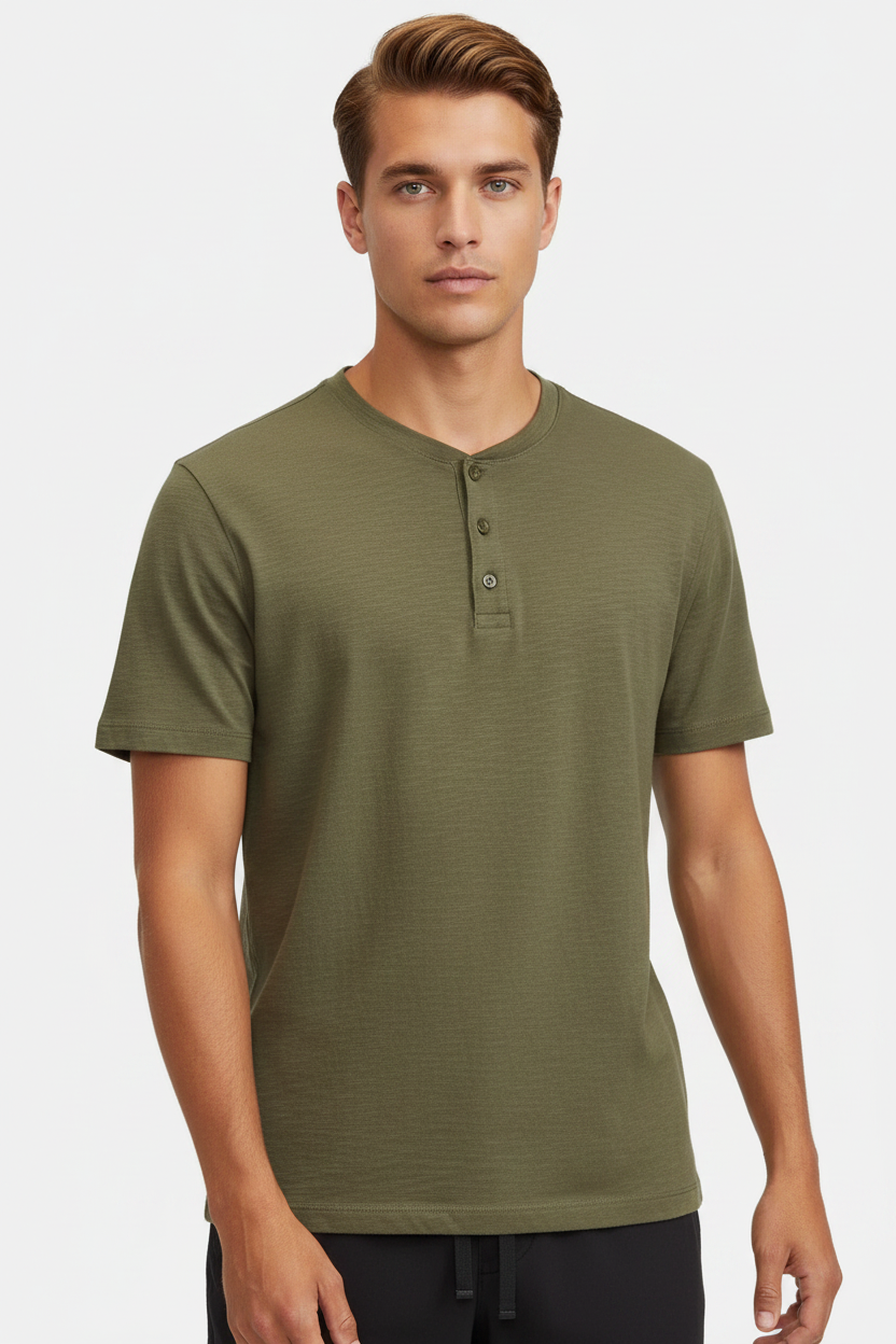 Henley Model Front